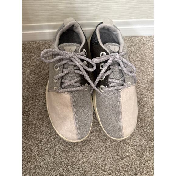 Allbirds Womens Color Block  Wool Runners Patchwork Limited Edition Grey Scale,7 - Picture 5 of 14